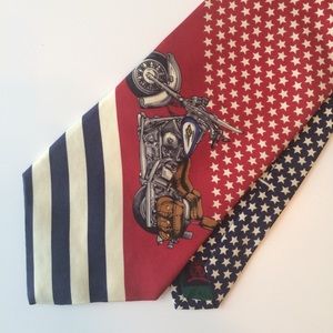 Tommy Hilfiger Men’s Necktie American Motorcycle